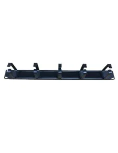 GUIAS RACK 19\" 1U CON CEPILLO CON ANILLAS METALICAS PN: RAC-00017-ST EAN: 1000000000813