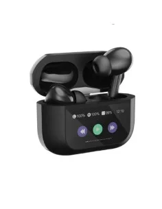 AURI + MIC BT WIRELESS OMEGA CON BASE DE CARGA NEGRO PN: PM1005B EAN: 5907595461788