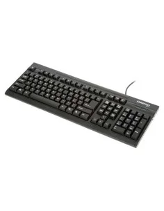 TECLADO USB OMEGA OK05T SLIM NEGRO PN: OK05TES EAN: 5907595426602