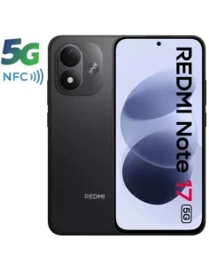 SMARTPHONE 6.9\" XIAOMI REDMI NOTE 17 6GB 128GB 5G NEGRO PN: REDMI NOTE17 612 EAN: 6939093021217