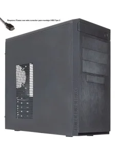 CAJA SEMITORRE ATX 8K CAVIAR PRO USB 3.1 TYPE C SIN/FUENTE PN: 52101 EAN: 6940533543466