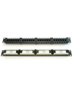 PATCH PANEL 24 PTOS UTP CAT.6 PAT-06024-ST PN: PAT-06024-ST EAN: 8436539913894