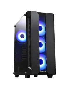 CAJA GAMING CHIEFTEC HUNTER GS -01B-OP RGB NEGRA CRISTAL TEMP PN: GS-01B-OP EAN: 0753263077226