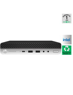33011 PCR HP MINI I5-7500T 8 GB DDR4 256GB NVME W10PRO PN: HP600G3 EAN: 1000000003301