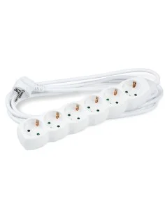 REGLETA 6 TOMAS TECKNIK BLANCA 5M PN: MT6W5M1.5-W EAN: 5999565654337