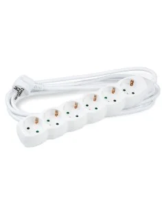 REGLETA 6 TOMAS TECKNIK BLANCA 5M PN: MT6W5M1.5-W EAN: 5999565654337