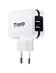 CARGADOR 5V ENCHUFE 2 X TOOQ 17W BLANCO PN: TQWC-1S02WT EAN: 8433281007291