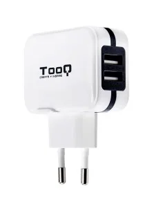 CARGADOR 5V ENCHUFE 2 X TOOQ 17W BLANCO PN: TQWC-1S02WT EAN: 8433281007291