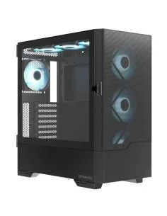 CAJA SEMITORRE ATX PHOENIX EMBER GAMING SIN FUENTE NEGRA PN: PHEMBER EAN: 8436583236710