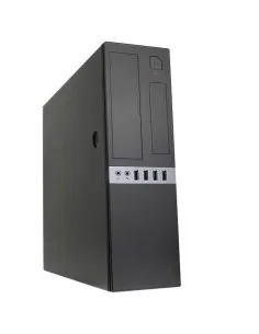 CAJA SFF MATX COOLBOX T450S SLIM NEGRA FUENTE 300W 80+ PN: CAJCOOT450S-BZ EAN: 8436556145124