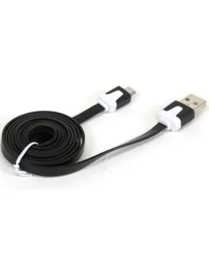 CABLE USB 2.0 1.8 M A MICRO USB NEGRO PN: USB A MICRO 1M EAN: 1000000003658