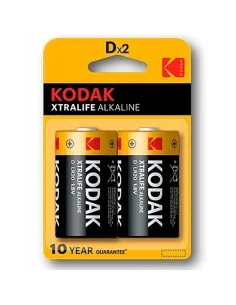 PILAS LR20 2UNDS KODAK ALCALINA XTRALIFE PN: KOD95205 EAN: 887930952056
