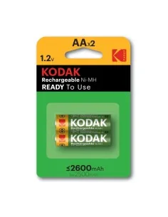 PILAS AA 2 UNDS KODAK RECAR GABLES PN: KOD95508 EAN: 887930955088