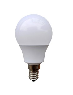 BOMBILLA LED E14 6000K 5W COOL WHITE 440lm PN: OMELE14A-5W-6000 EAN: 5907595432238