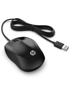 RATON USB HP WIRED MOUSE 1000 NEGRO PN: 4QM14AA EAN: 192545918244