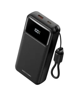 POWERBANK 20000 MAH VENTION TIPO C Y TIPO A , NEGRO PN: XGYB0-40-TY EAN: 6922794797703