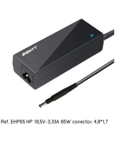 ALIMENTADOR PORT. 65W EIGHTT ESPECIFICO HP PN: EHP65 EAN: 8425402170755