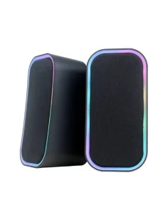 ALTAVOZ 2.0 OMEGA OGG135 6W RMS NEGRO, AUX Y BT RGB PN: 0GG135 EAN: 5907595461474