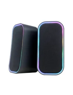 ALTAVOZ 2.0 OMEGA OGG135 6W RMS NEGRO, AUX Y BT RGB PN: 0GG135 EAN: 5907595461474