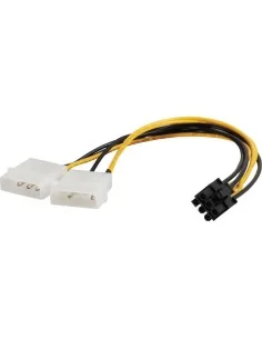 CABLE CORRIENTE VGA 6 PINS 15CM PN: MOLEX A VGA 6PIN EAN: 1000000000731