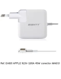 ALIMENTADOR PORT. 60W EIGHTT ESPECIFICO APPLE PN: EA601 EAN: 8425402171073