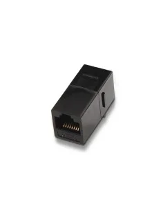 EMPALMADOR AEREO RJ45 CAT6 UTP HEMBRA RJ45 A HEMBRA RJ45 PN: EMPAL. RJ45 CAT6 EAN: 1000000001511