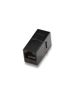 EMPALMADOR AEREO RJ45 CAT6 UTP HEMBRA RJ45 A HEMBRA RJ45 PN: EMPAL. RJ45 CAT6 EAN: 1000000001511