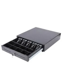 CAJON PORTAMONEDAS COMPART: 5 BILLETES Y 8 MONEDAS NEGRO PN: ECJM-58 EAN: 8425402168516