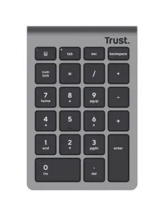 TECLADO WIRE NUMERICO TRUST XALAS PLATA PN: 25709 EAN: 8713439257090