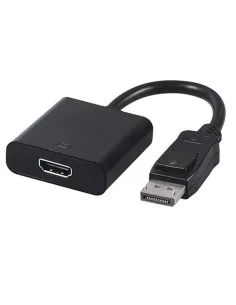 CABLE DISPLAY A HDMI HEMBRA 0.20M NEGRO PN: DP A HDMI 20CM H EAN: 1000000001713