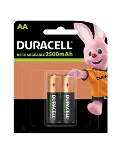 PILAS AA 2 UNDS DURACELL RECA RGABLES 2500MAH PN: HR6/DX1500 EAN: 5000394056978