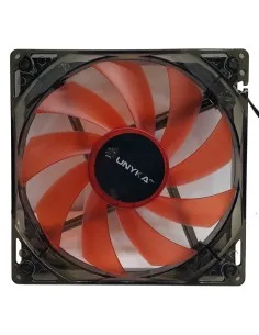 VENTILADOR 12CM CAJA INTERNO LED ROJO PN: 51792 EAN: 6940533542087