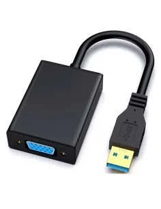 CONVERSOR USB 3.0 A VGA HEMBRA 15CM PN: USB3.0- VGA M-F EAN: 1000000000702