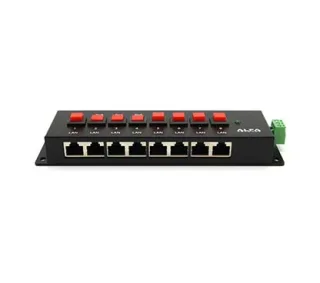 Alfa Network APOE08 8 port Passive PoE with on/off push Swtich