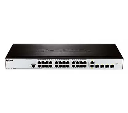 D-Link DES-3200-28 Metro Ethernet xStack 24-port 10/100Mbps Layer 2 Managed Switch + 2 x 100/1000 SFP + 2 x Combo