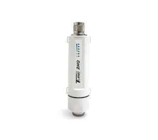 Alfa Network Tube-2HQ - AP/CPE Wireless 802.11n, Resistente a Intemperie, Puerto RJ45 10/100, Conector N Macho