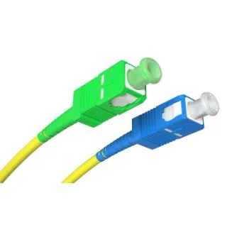 Opton OP-SCA-SCU-SM-SX-2 Fibre Optic Patchcord SC/APC-SC/UPC SM simplex 2m G652.D