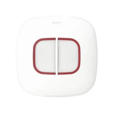 Hikvision - Value DS-PDEB2-EG2-WE Pulsador de emergencia vía radio de 2 botones