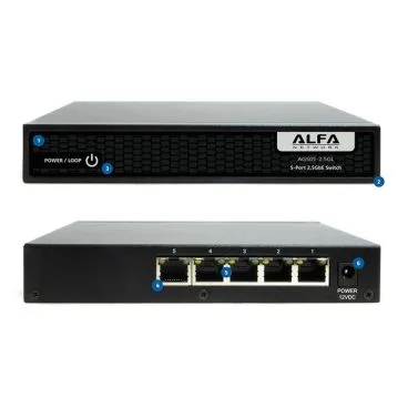 Alfa Network AGS05-2.5GL /EU 5 port 2.5G Switch support Loop