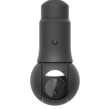 Ubiquiti UVC-G6-PTZ-B Cámara negra 4K de doble lente para todo tipo de condiciones meteorológicas con zoom híbrido 10x