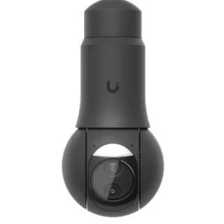 Ubiquiti UVC-G6-PTZ-B Cámara negra 4K de doble lente para todo tipo de condiciones meteorológicas con zoom híbrido 10x