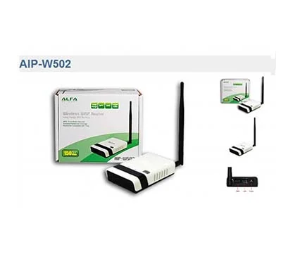 Alfa Network AIP-W502 Long-Range 802.11n/b/g Wireless WISP Router