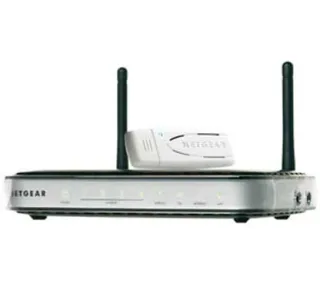 Netgear DGNB2100 KIT Modem Router ADSL2+. Incluye tarjeta Wireless 11n, todo en la misma caja. DGN200 + WN111.