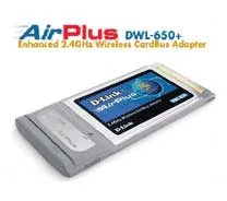 Dlink Adaptador PCMCIA Wireless 22Mbs DWL-650+