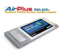 Dlink Adaptador PCMCIA Wireless 22Mbs DWL-650+