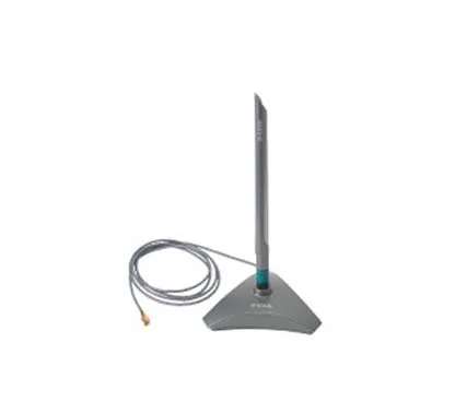 D-LINK ANT24-0501 D-Link Indoor 5dBi Gain Omni-Directional Antenna - 360o Horizontal Spread & 24o Vertical Spread - RP-SMA