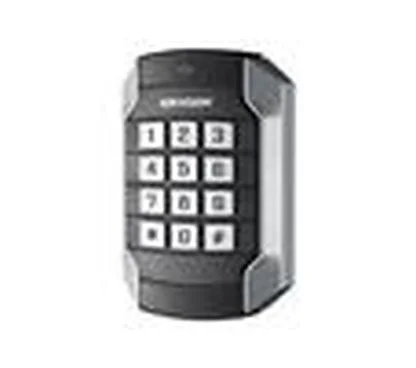 Hikvision - Professional DS-K1104MK Mifare 1 card, with keypad, Supports RS485 and Wiegand(W26/W34) protocol, Tamper-proof