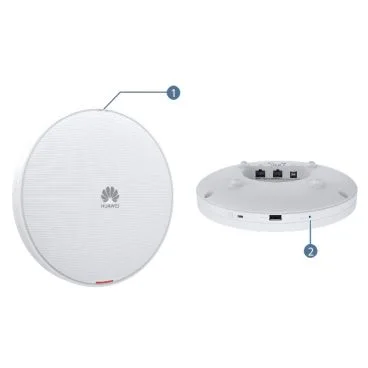 Huawei AirEngine6761-21T Punto de acceso para interior WiFi6 (802.11ax) 2+2+4 tri band 6.575 Gbps Smart antennas USB BLE