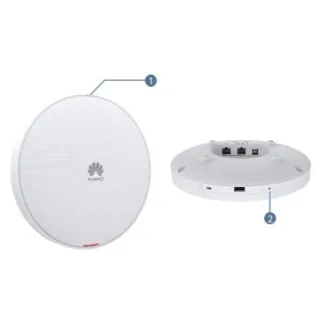 Huawei AirEngine6761-21T Punto de acceso para interior WiFi6 (802.11ax) 2+2+4 tri band 6.575 Gbps Smart antennas USB BLE