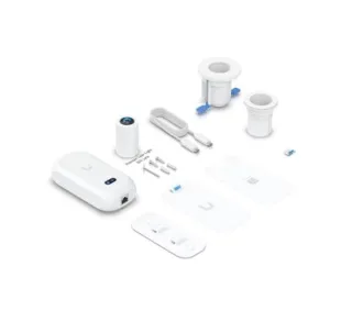 Ubiquiti UVC-AI-THETA-PRO Kit AI-Theta formado por 1x AI-Theta-Hub (unidad procesamiento), 1x AI-Theta-ProLens360 (resolución
